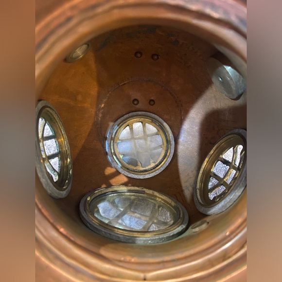 Rolex Copper 1970's Vintage Dealer Display Helmet for advertising Submariner - Picture 6 of 10